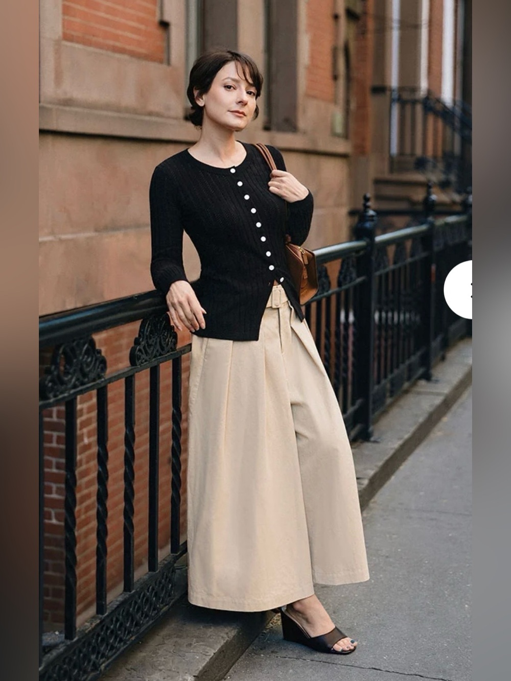 Petite Studio NYC Darby Wide-Leg Pants